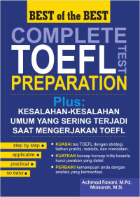 Best of The Best Complete TOEFL Preparation