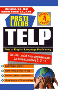 Pasti Lolos TELP (Test of English Languaged Profeciency)
