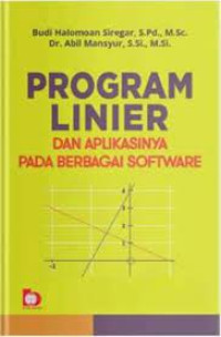Program Linear dan Aplikasinya pada berbagai Software